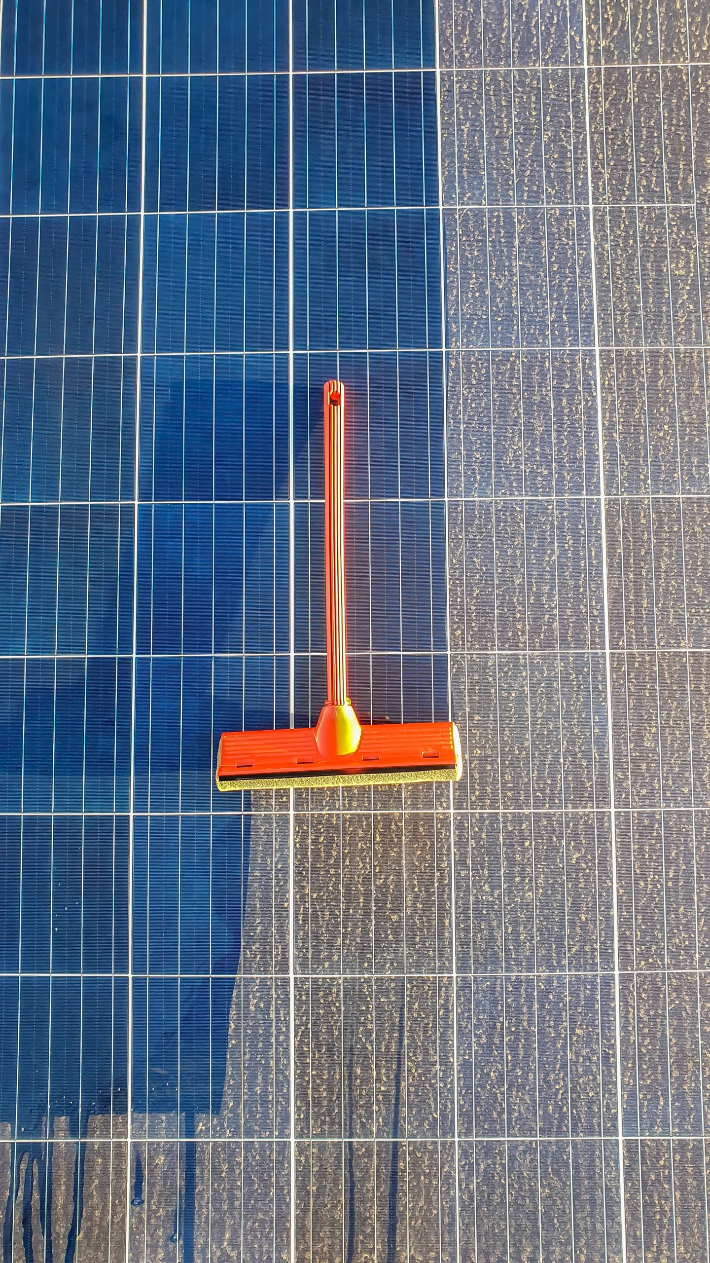 residential solar panel cleaning