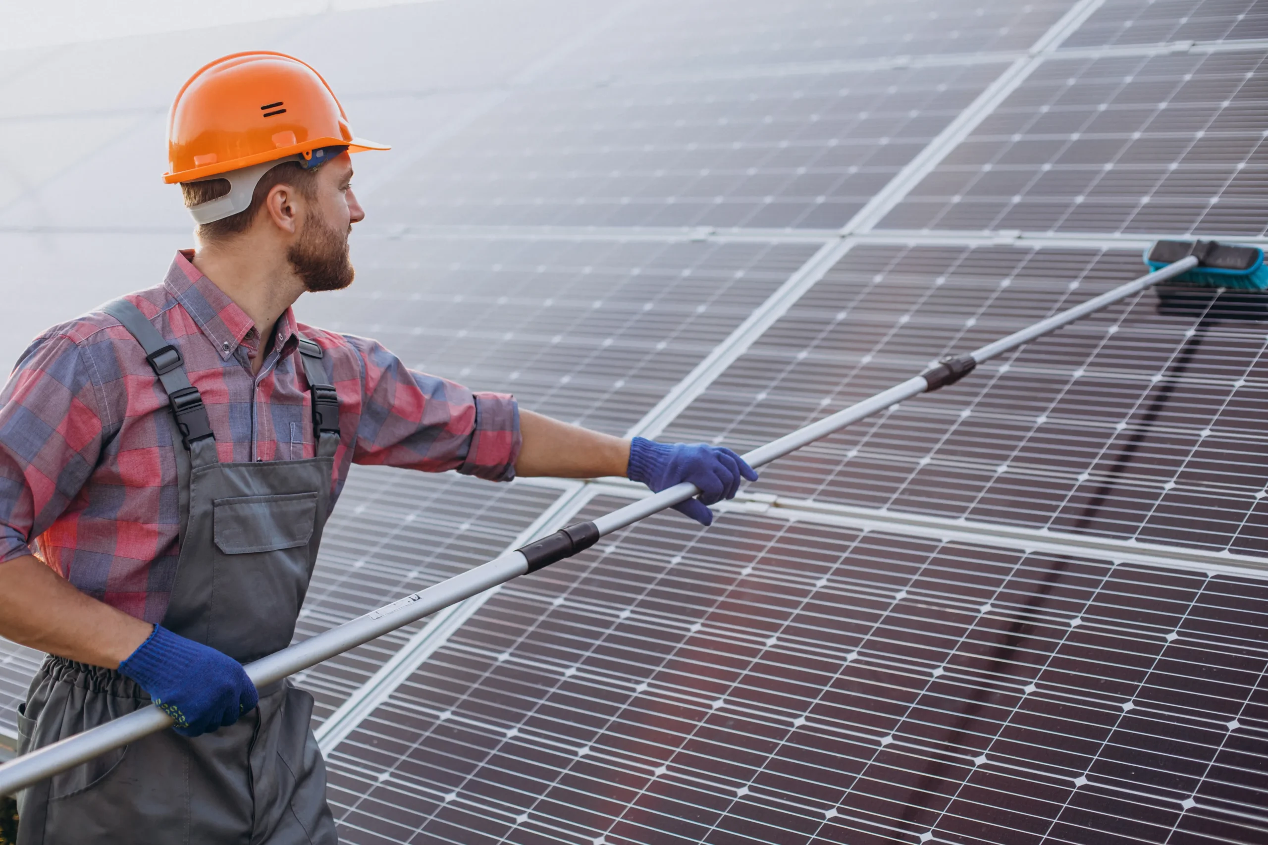 Commercial Solar Panel Cleaning