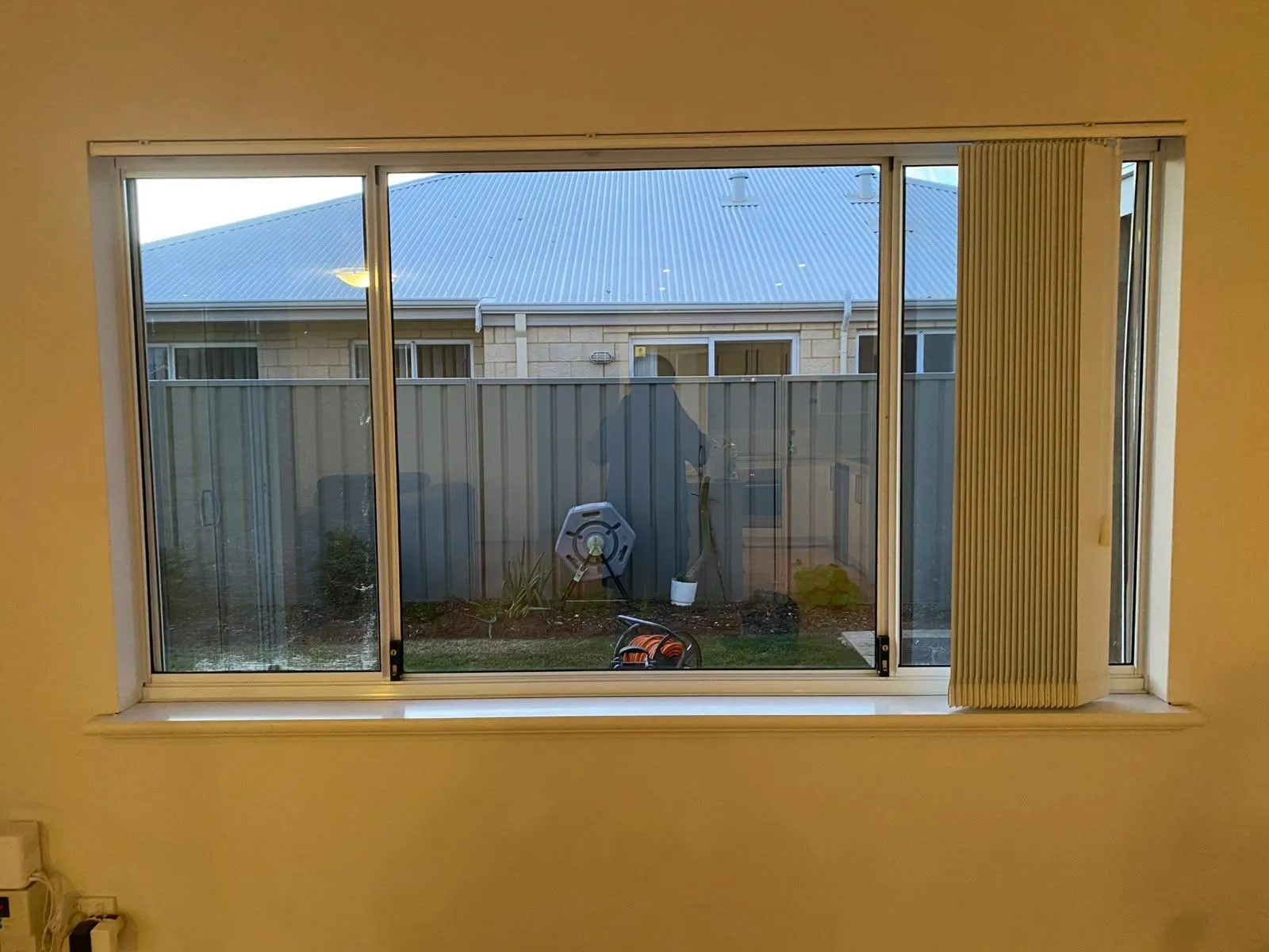 window after getting cleaned